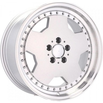 RACING LINE B5852 8x18 5x112 ET35 silver + polished edge