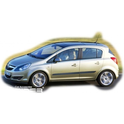 Lišty dverí Opel Corsa D 2006-2013 hatchback