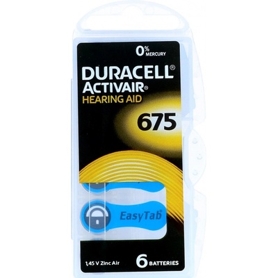 Duracell HA 675 EASYTAB 6 ks 96091470