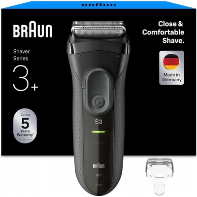 Braun Series 3+ 3000S šedý