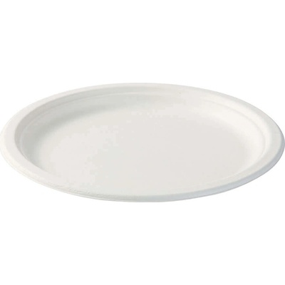 Nideko Plytký tanier okrúhly z cukrovej trstiny 26 cm