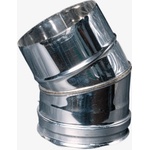 ArtKamin Димоотводно коляно инокс 30° - Ф350 (ki30bi)