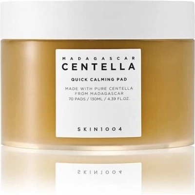 SKIN1004 Бързо успокояващи пачове за очи с центела от Мадагаскар, Skin1004 Centella Quick Calming Pads Facial Toning 70pcs
