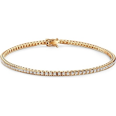 SAVICKI Tenisový náramok žlté zlato s laboratórnými diamantmi 0.505 ct 1,9 mm 19 cm - SAV-B-TENIS-19CM-19SZ-10K-585-BDLAB-Z