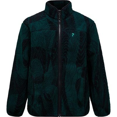 Peak Performance Мъжко поларено яке Peak Performance Graphic Pile Jacket Fleece jacket - Logo Era - размер XL (005-6947-0114)