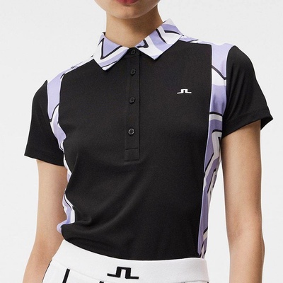 J.Lindeberg Dámska polokošeľa Kristine Polo Bridge Wave Sweet Lavender
