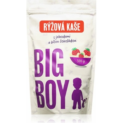Big Boy Eko varianta ryžová kaša bez lepku Strawberries in white chocolate 330 g