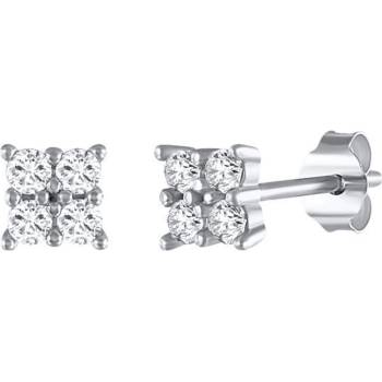 Silenti Jewelry Сребърни обеци "Тактичност