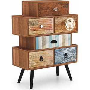 Bogdan Furniture Europe Шкаф Mezo KM-2-E20, многоцветен