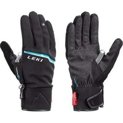 Leki Tour Precision S black-chrome-cyan