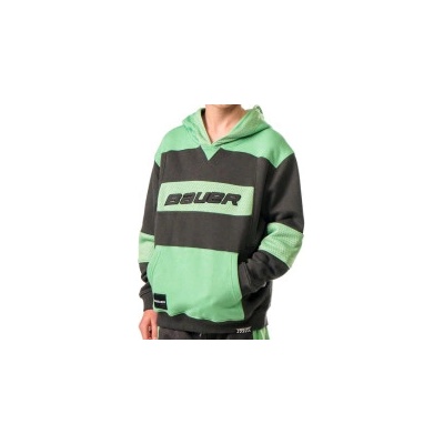 S25 Bauer Gamechanger Hoodie YTH černá zelená