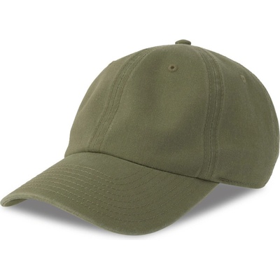 Atlantis Headwear Digg S 6 panelová vintage COT33026555099 olive Olivová