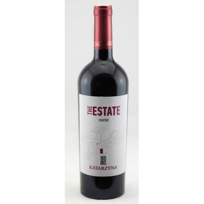 Katarzyna Estate The Estate Merlot červená 2023 14,5% 0,75 l (čistá fľaša)