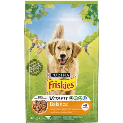 Friskies Balance s kuraťom hovädzím a zeleninou 10 kg