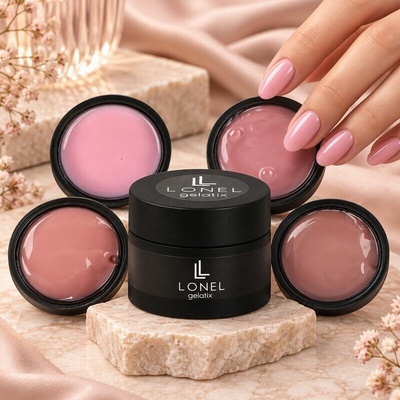 Lonel cover gély gelatix rôzne farby 15ml