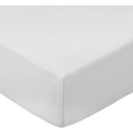 Bianca Бял еластичен чаршаф от памук перкал 90x190 cm Cotton Percale - Bianca (BD/52521/R/SFDX/WH)