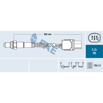 Lambda sonda FAE 75051