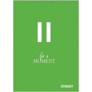 STREET Тетрадка с линийка STREET A/4 42 страници PP Neon 61150A (61150A)