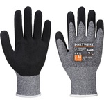 Portwest vhr13 advanced cut a665 / Ръкавици, устойчиви на порязване, ниво e - сиви l (a665grrl)