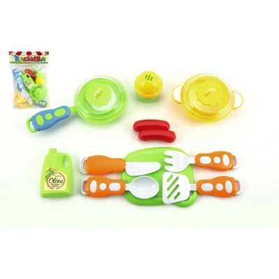 Teddies nádobí plast 10ks v sáčku