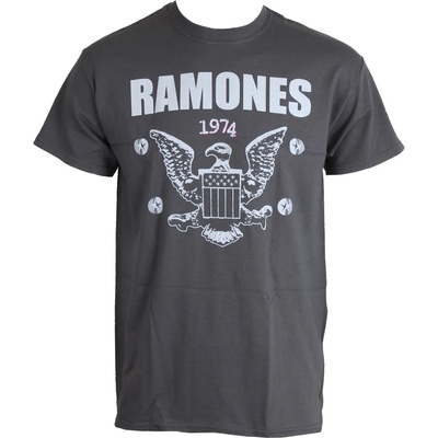 ROCK OFF мъжки тениски Ramones - 1974 орел - ROCK OFF - RATS04MC