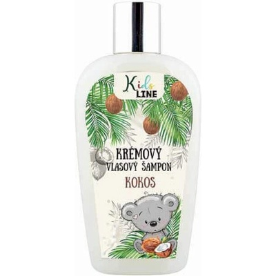 Bohemia Gifts & Cosmetics Detský vlasový šampón 250 ml kokos