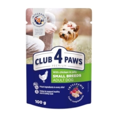 Club4Paws Adult Premium s Kuřecím v želé 100 g