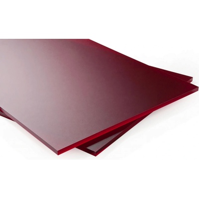 Polyvantis Plexisklo 6 mm 2,03 x 3,05 m červené satinované 1ks