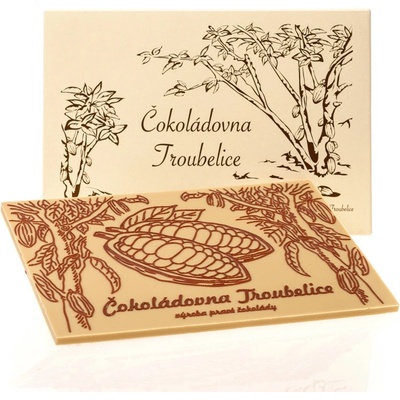 Čokoládovna Troubelice Velká Kakaovník bílá 40% 120 g