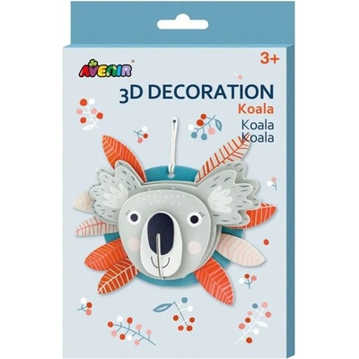 AVENIR Творчески комплект Avenir - Направи си сам 3D декорация, Коала (PZ205065)