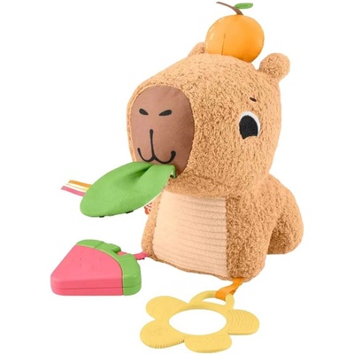 Mattel Плюшена играчка Fisher Price - Snuggly Snacky Capy (HYR54)