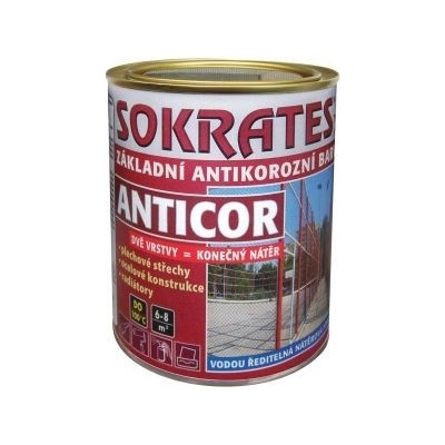 Sokrates Antikor základní antikorozní barva 0,7kg 0840 červenohnědý
