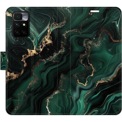 iSaprio Flip Emerald 02 pro Xiaomi Redmi 10 n24e02-FLP2-Rmi10