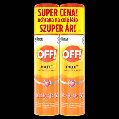 Off! Max repelent 2 x 100 ml
