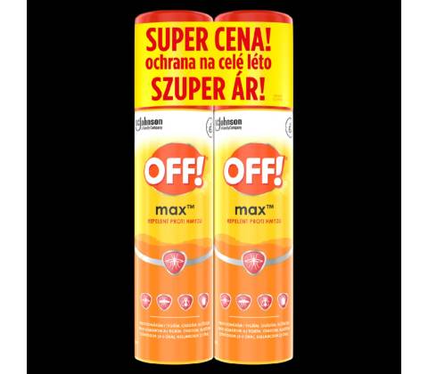 Off! Max repelent 2 x 100 ml
