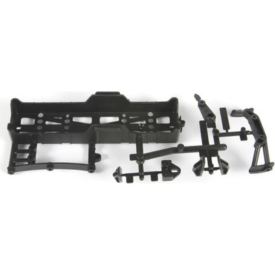 Axial Аксиално легло на батерията, държач за серво (ax90059)