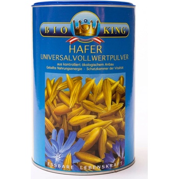 BioKing Био прах от пълнозърнест овес - 500 г