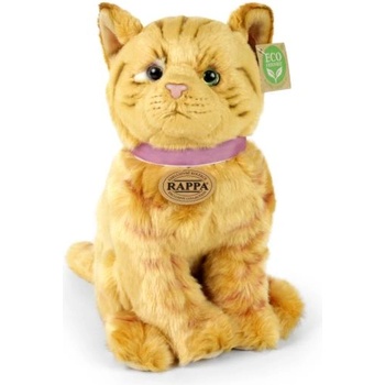 Rappa Плюшена котка кафява 25 см eco-friendly
