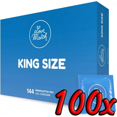 Love Match King Size 100 pack