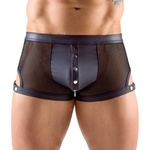 Svenjoyment Net & Matte Look Pants 2133440 Black M