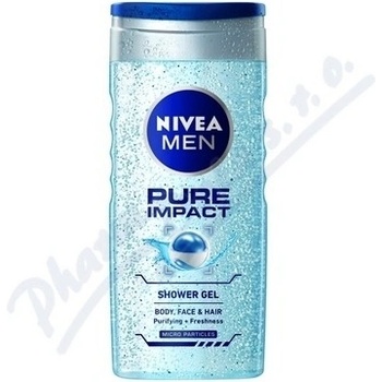 Nivea Men Pure Impact sprchový gél 250 ml