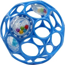 Oball RATTLE 10 cm blue