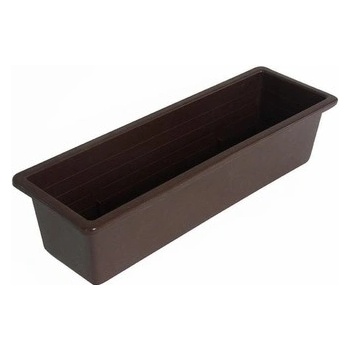 DK Plast Truhlík plastový hnedý 50 cm