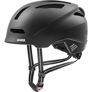 uvex Каска за велосипед Uvex Urban Planet LED Bike helmet - Black Matt - размер 58-61 cm (851-1473-0112)