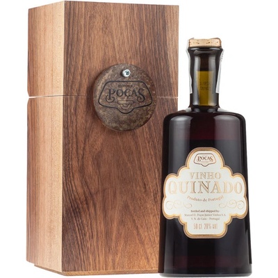 Poças Quinado 19,8% 0,5 l (drevená kazeta)
