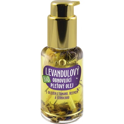 Purity Vision BIO LAVENDER hloubkově obnovující pleťový olej 45 ml