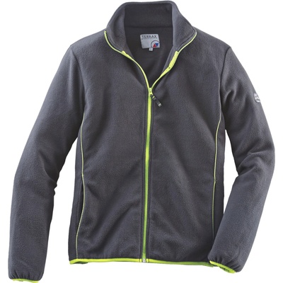 Terrax Workwear fleecová bunda TX61639 Black Lime