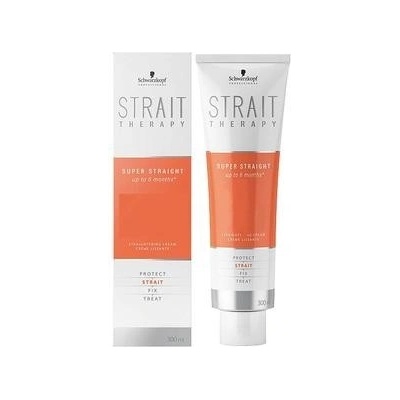 Schwarzkopf Strait Therapy Straightening Cream 0 prírodé nepoddajné vlasy 300 ml
