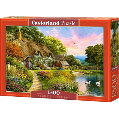 Castorland Venkovský dům u jezera 151998 1500 dílků