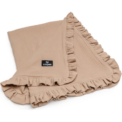 T-Tomi Muslin Blanket одеяло Beige 80 x 100 cm